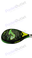 USED - Joma Padel Racket Open Green Fluorescent