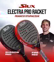 Siux Stupa Electra Pro 2026 Black Red Padel Racket