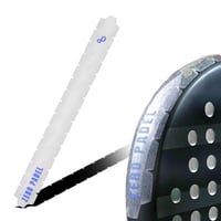 Zero Padel Racket Protector, Transparent - Medium