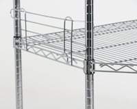 حواجز اطراف رفوف الشبك الكروم