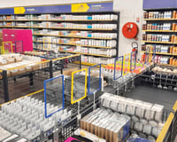 سلة تخزين استوكات شبك متحركة