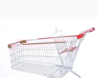 عربة تسوق يد عريض