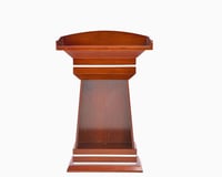 منصة إلقاء خشبية