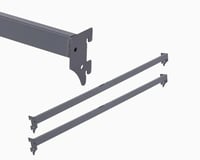 حرف U على رفوف سوبر رصاصي