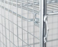 عربة تخزين لوجستية مجلفنة للمستودعات