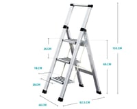 سلم المنيوم قابل للطي