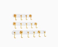 خطاف تعليق زجاجي مستطيل