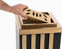 طفاية سجائر وسلة نفايات فندقية فاخرة