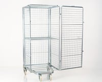 عربة تخزين لوجستية مجلفنة للمستودعات