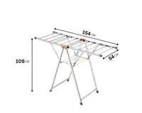 منشر غسيل استيل ثقيل