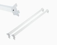 حرف U على رفوف سوبر ابيض