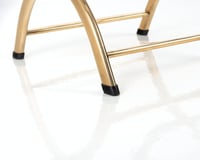 حامل شنط فندقي ذهبي