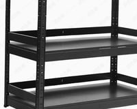 رفوف منزلية بحواجز جانبية 32*72*115 سم