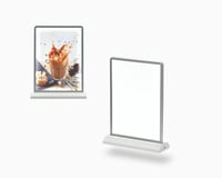 استاند لافتة اتجاهين A4 مضيئ