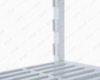 رفوف تخزين ثلاجات تبريد فايبر مخرم