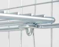 عربة تخزين لوجستية مجلفنة للمستودعات