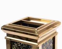 طفاية سجائر فندقية استيل زجاج