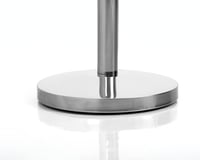 عمود سارية ثابت فضي