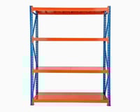 رفوف مستودعات حديد 4 أرفف – حمولة 750 كجم لكل رف -...