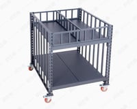 سلة عرض وتخزين منتجات دورين حديد