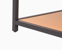 طاولة عرض خشبية 3 رف