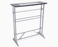 استاند اتجاهين رصاصي رف فوق