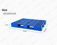 طبلية بلاستيك ضغط ممتاز ازرق