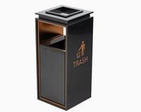 طفاية وسلة مهملات درج سحاب فندقية فاخرة