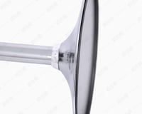 كرسي كاشير مربعات جلد اسود