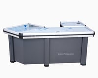 كاشير سوبر ماركت زاوية منفرجة 200.سم