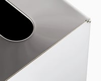 حامل مناديل على الجدار -استيل