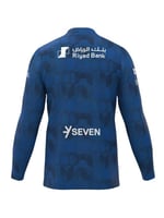 قميص الإحماء1/4 سحاب لنادي الهلال موسم ٢٥-٢٦ بالأز...