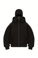 جاكيت القناع بسحاب للجنسين Ka بغطاء رأس