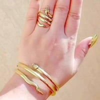 طقم اسوارة وخاتم نحاس