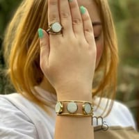 طقم إسوارة بالخاتم نحاس