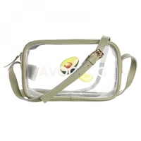 حقيبة كتف شفافة (اخضر)