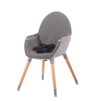 كرسي طعام طفل بأرجل خشبية قوية يتحول الى كرسي صغير