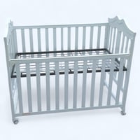 سرير خشب مع ناموسية بثلاث مستويات مقاس 120في60