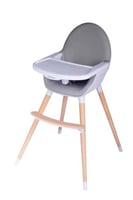 كرسي طعام طفل بأرجل خشبية قوية يتحول الى كرسي صغير
