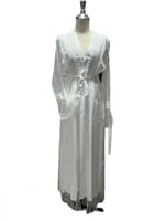 قميص رضاعة قطعتين ابيض