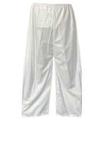 قميص رضاعة قطعتين بأكمام طويلة ابيض