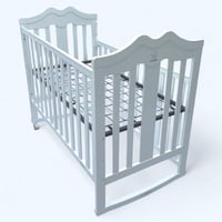 سرير خشب مع ناموسية بثلاث مستويات مقاس 120في60