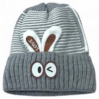 طربوش صوف داخل فرو للاطفال باللون متعددة