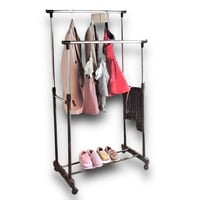 استاند حامل وعلاق الملابس المزدوج