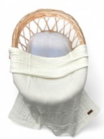 مفرش صوف للمواليد والاطفال مناسب لتطريز بالاوان مت...