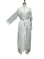 قميص رضاعة قطعتين ابيض