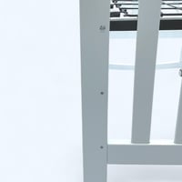 سرير خشب مع ناموسية بثلاث مستويات مقاس 120في60