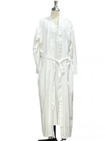 قميص رضاعة قطعتين ابيض