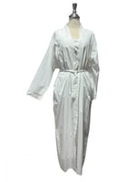 قميص رضاعة قطعتين ابيض