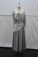 قميص رضاعة بأكمام طويلة لون رمادي